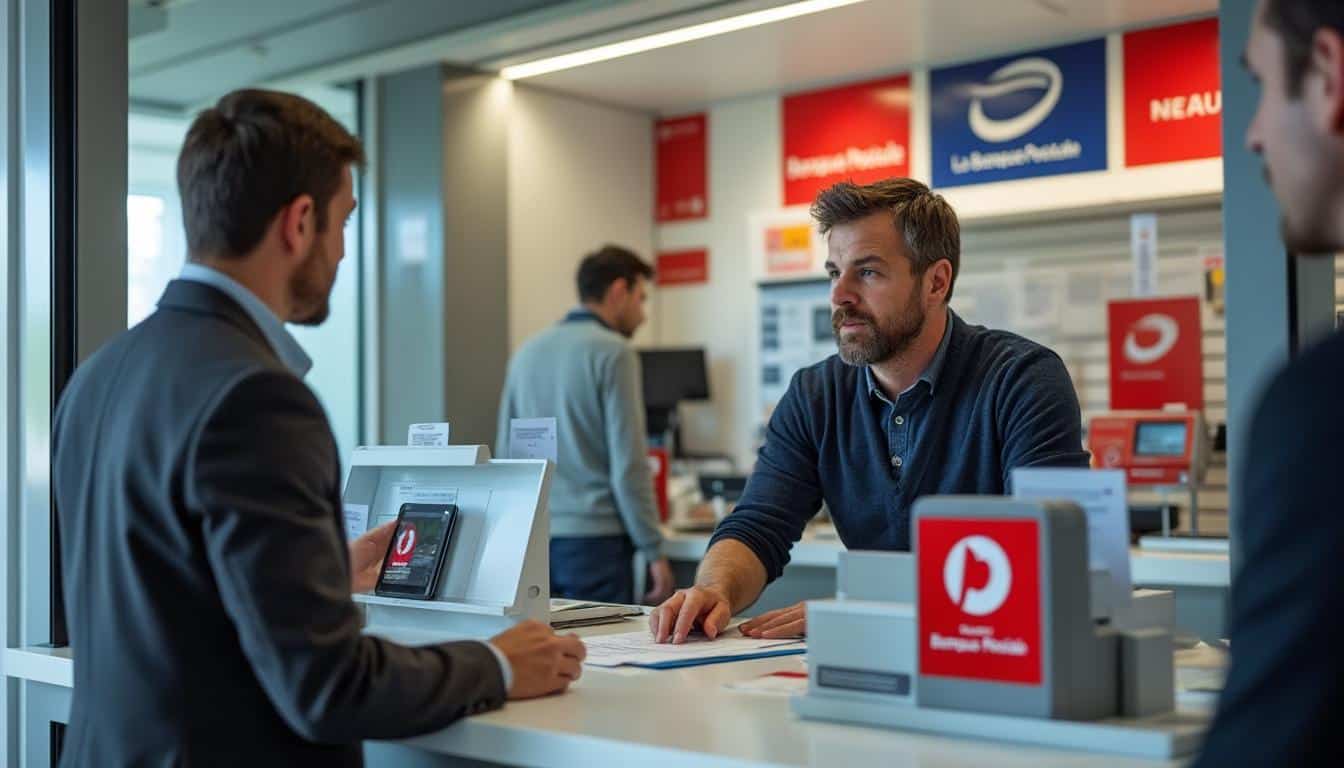 Illustration: Comprendre le fonctionnement du retrait au guichet à la Banque Postale