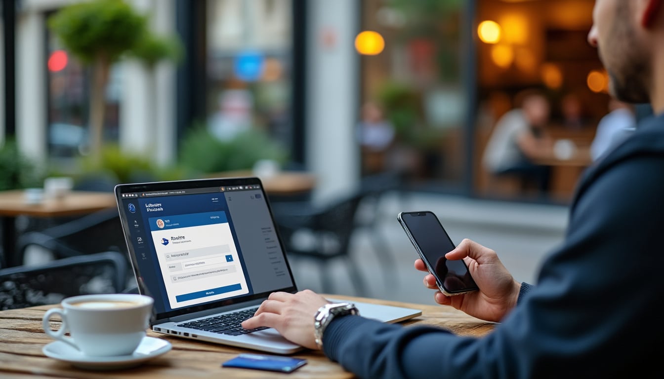 Illustration: Comprendre le service de la e-carte bleue nomade proposé par La Banque Postale