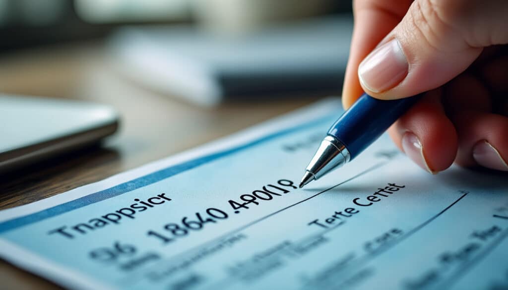 Numéro de compte sur un chèque : comprendre et sécuriser son usage