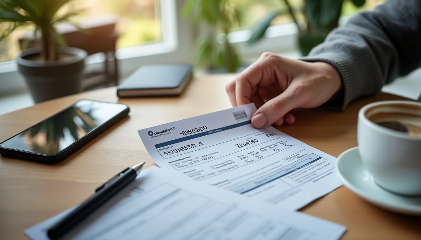 Illustration: Le rôle et la définition du numéro de compte dans un relevé bancaire