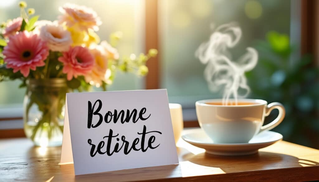 Phrase pour la retraite : idées et conseils pour un message réussi